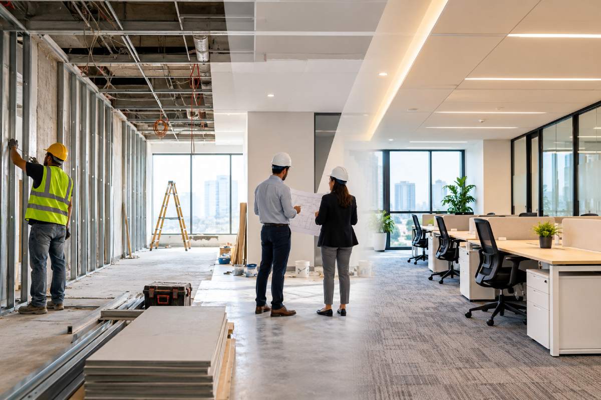 commercial office renovation timeline