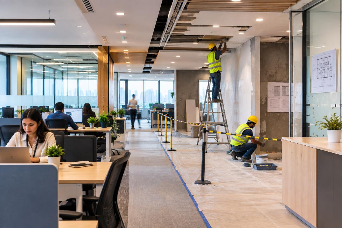 Renovating an Occupied Office
