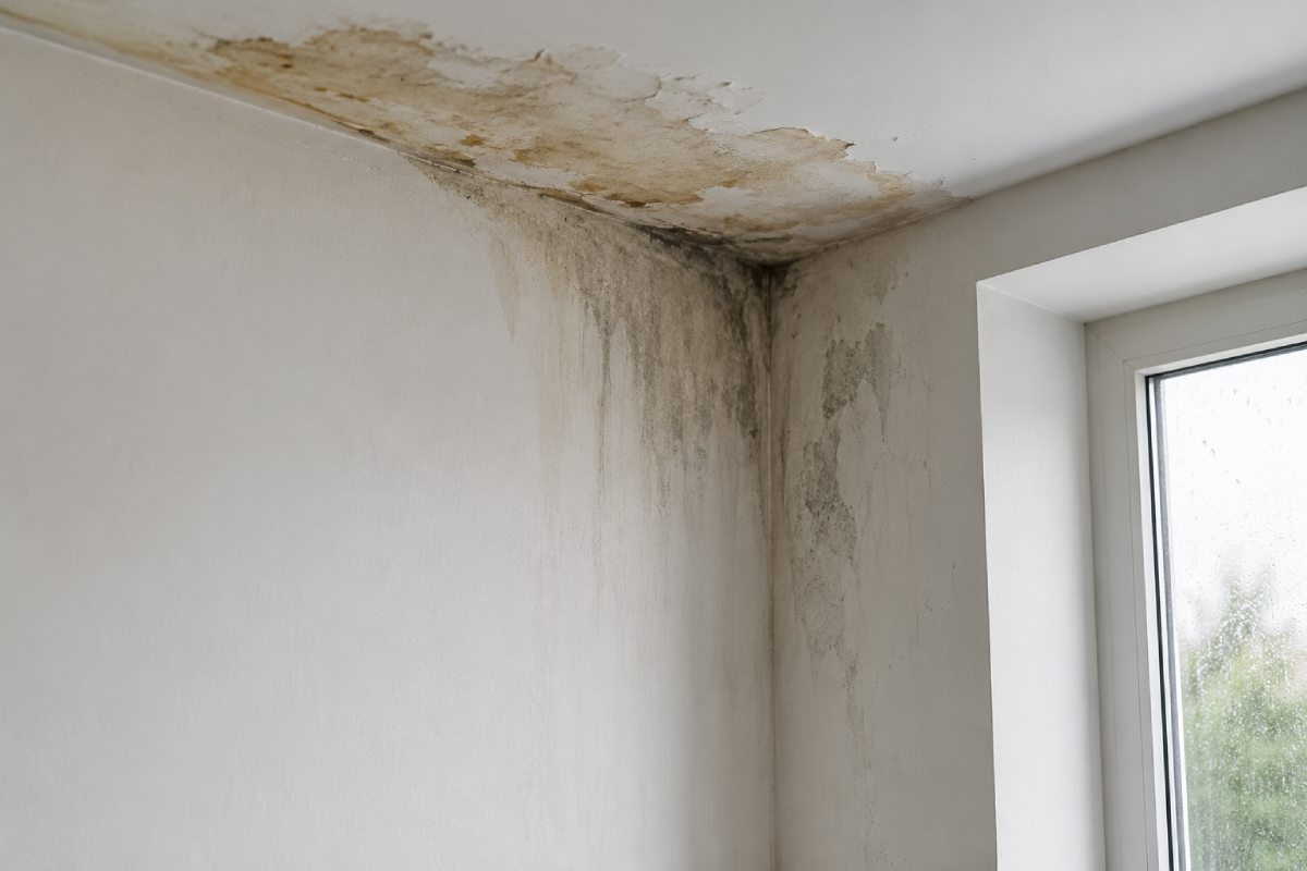 signs of failed waterproofing