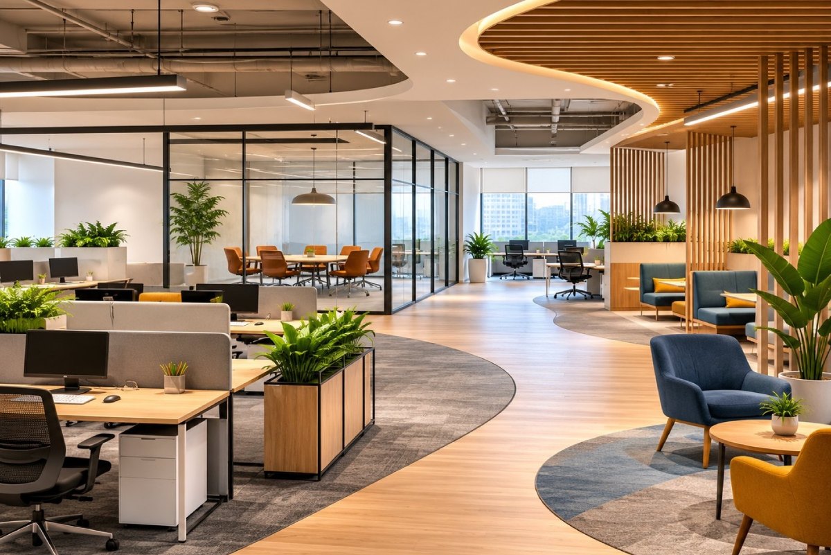 Space Planning for commercial interior design