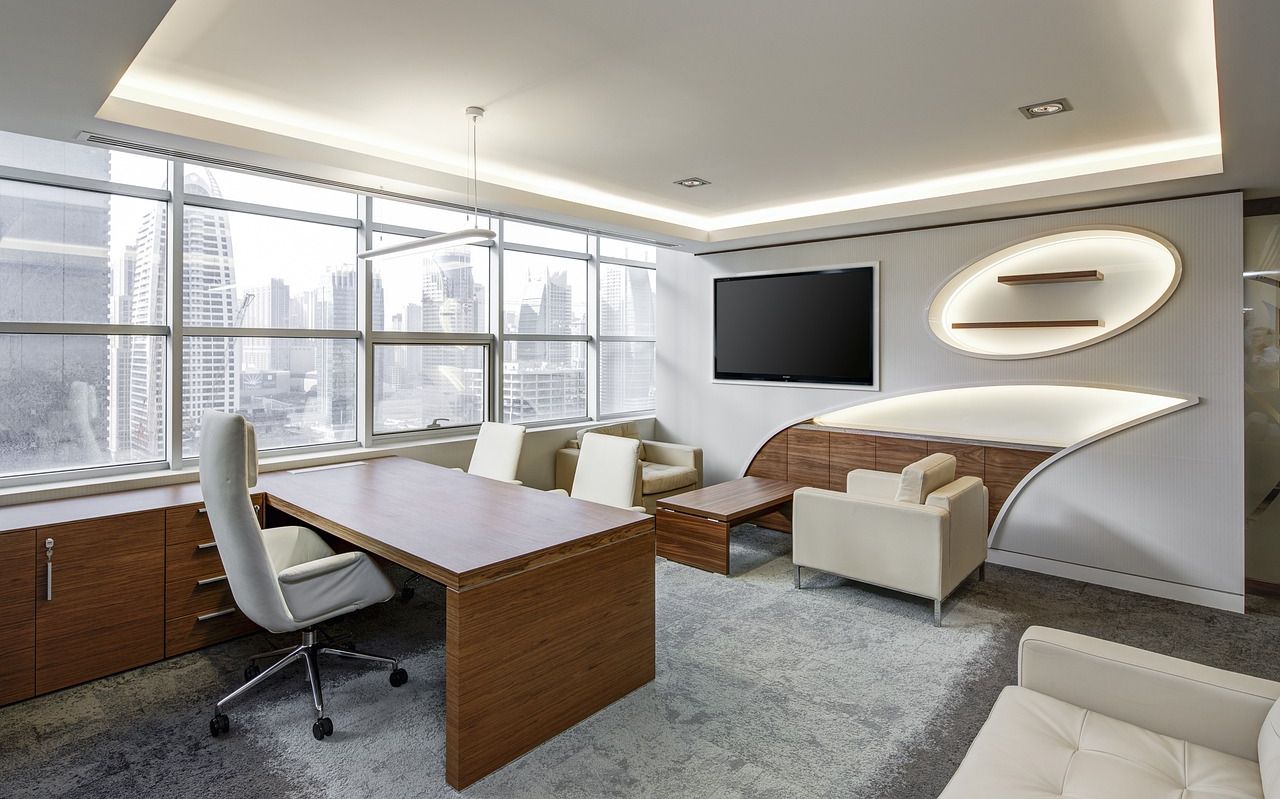 Minimalist entertainment center